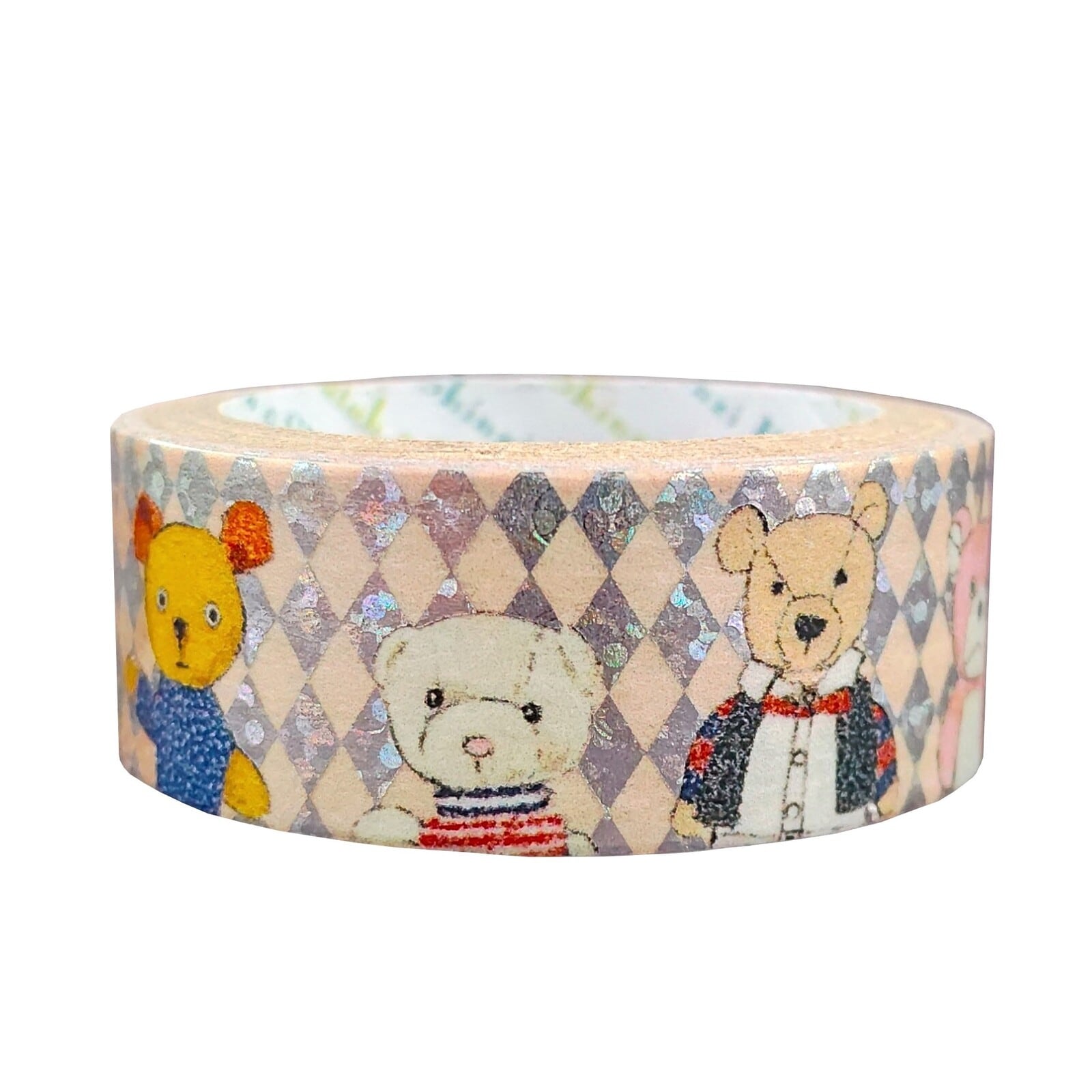 くま系マスキングテープ teddy friends トレペデコテープ 日本製