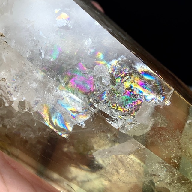 no1.超透明☆虹有り♪大きいシトリン ポイント