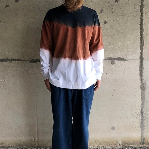 devadurga メンズ スウェット 泥染め 藍染め SUNNY SWEAT 全1色 メンズ