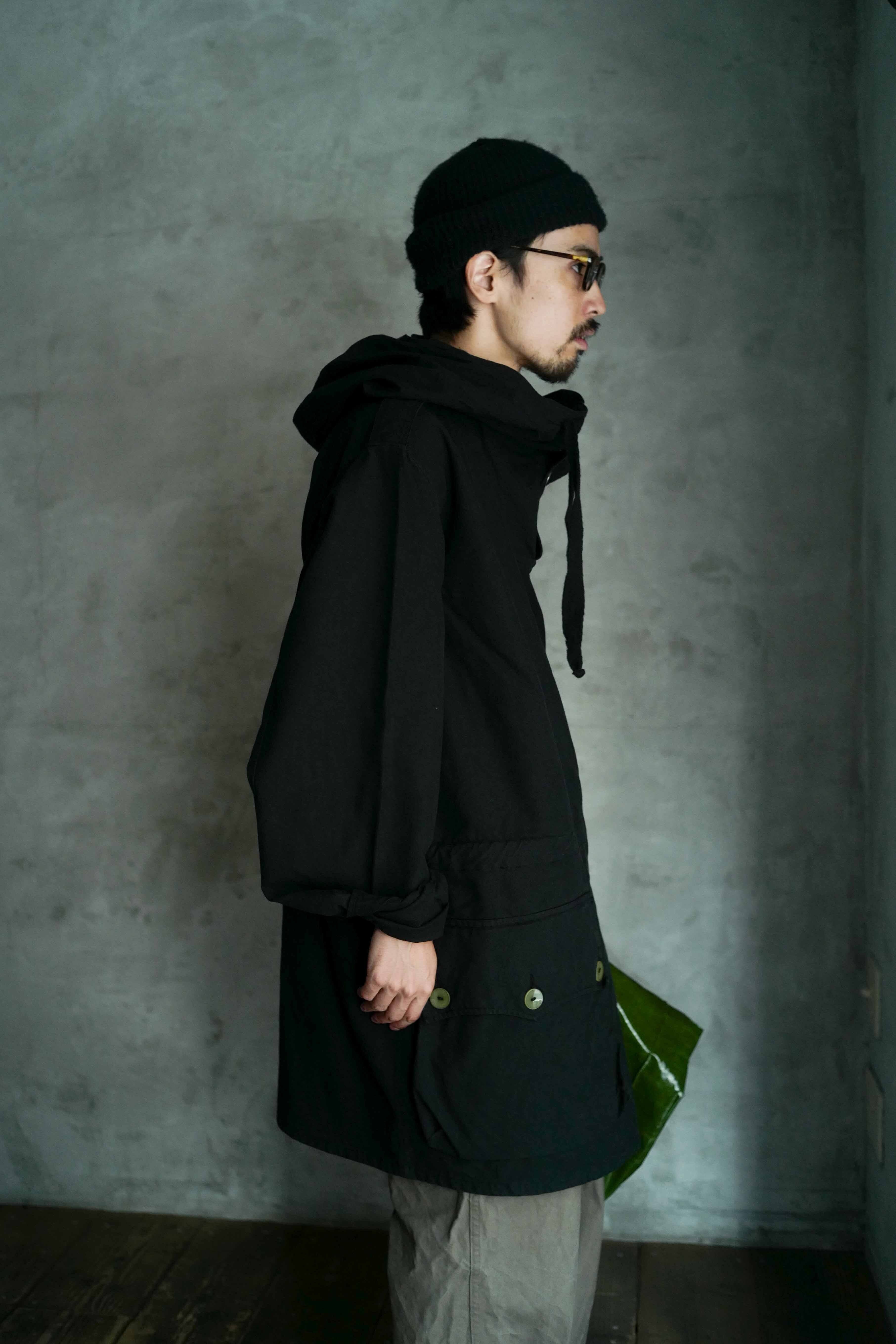 モーターサイクルコート 黒染め 全国通販】DEAD STOCK 40~50s FRENCH