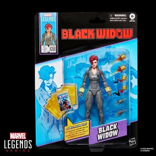 Hasbro Marvel Legends Comics-Inspired Black Widow | トイ&コミック