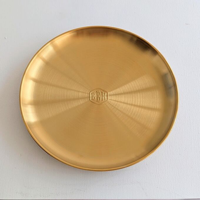 TOSSDICE トスダイス STAINLESS PLATE GOLD (L) ステンレスプレート 皿