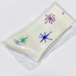 RWCHE　NEON SOCKS   ローチ　靴下　ホワイト