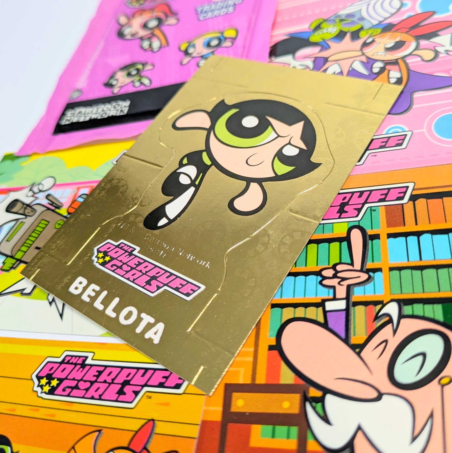 ☆送料無料！☆2004年製 ナバレッテ【 パワーパフガールズ（ The Powerpuff Girls ）】Trading Cards  カートゥーンネットワーク CARTOON NETWORK / VINTAGEトレカ単品 （1パック=5CARDS入）〚アメリカン雑貨 アメトイ〛