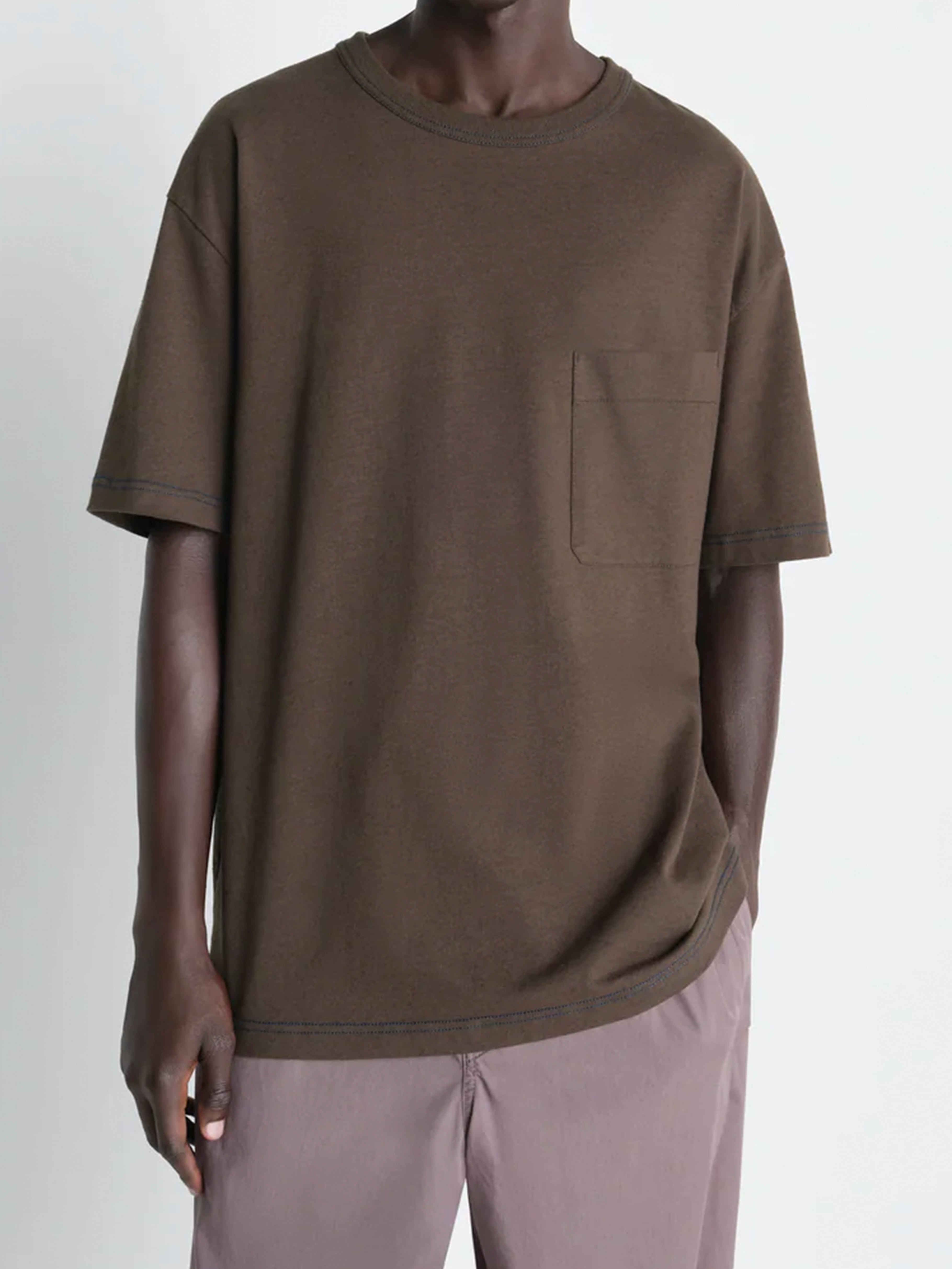 LEMAIRE BOXY SS T-SHIRT RISTRETTO TS0010 LJ1010 | BEST PACKING STORE