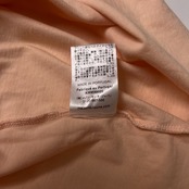 MAISON KITSUNE PARIS メゾンキツネ ×hotel olympia プリント 半袖Tシャツ M/コーラルピンク