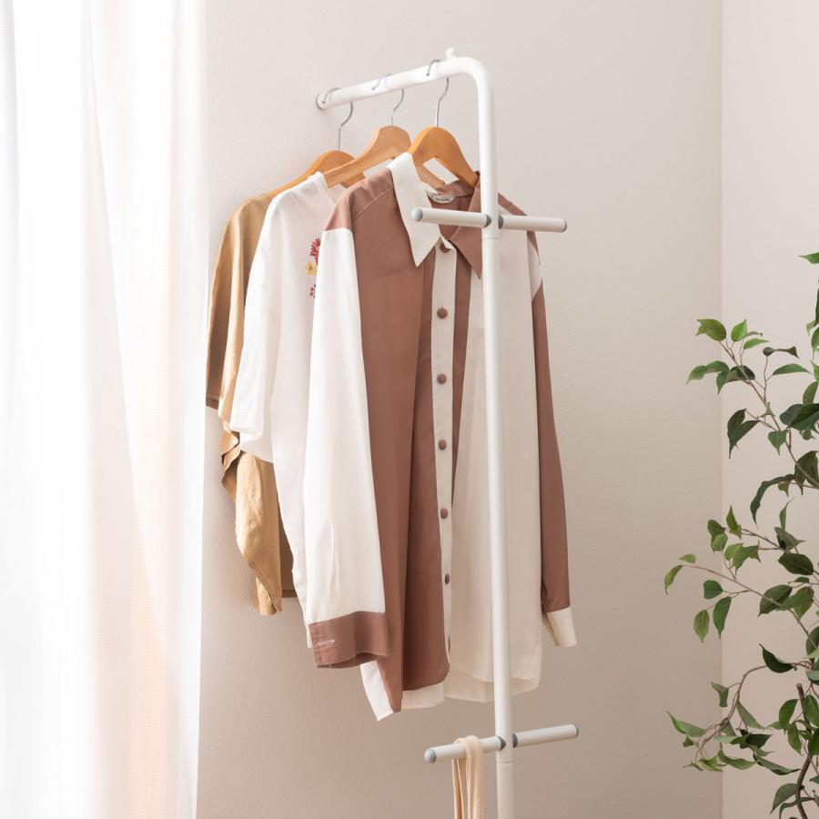 立て掛け式ハンガー ハンガーラック コンパクト シンプル