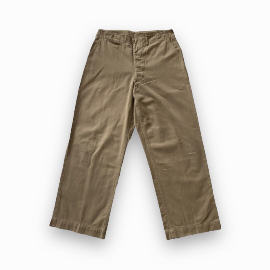 USMC / 40-50's Cotton Khaki Trouser /アメリカ軍/マリンコープ