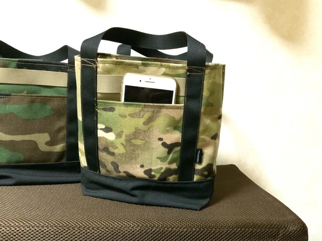 カモフラージュ タフミニトートバッグ