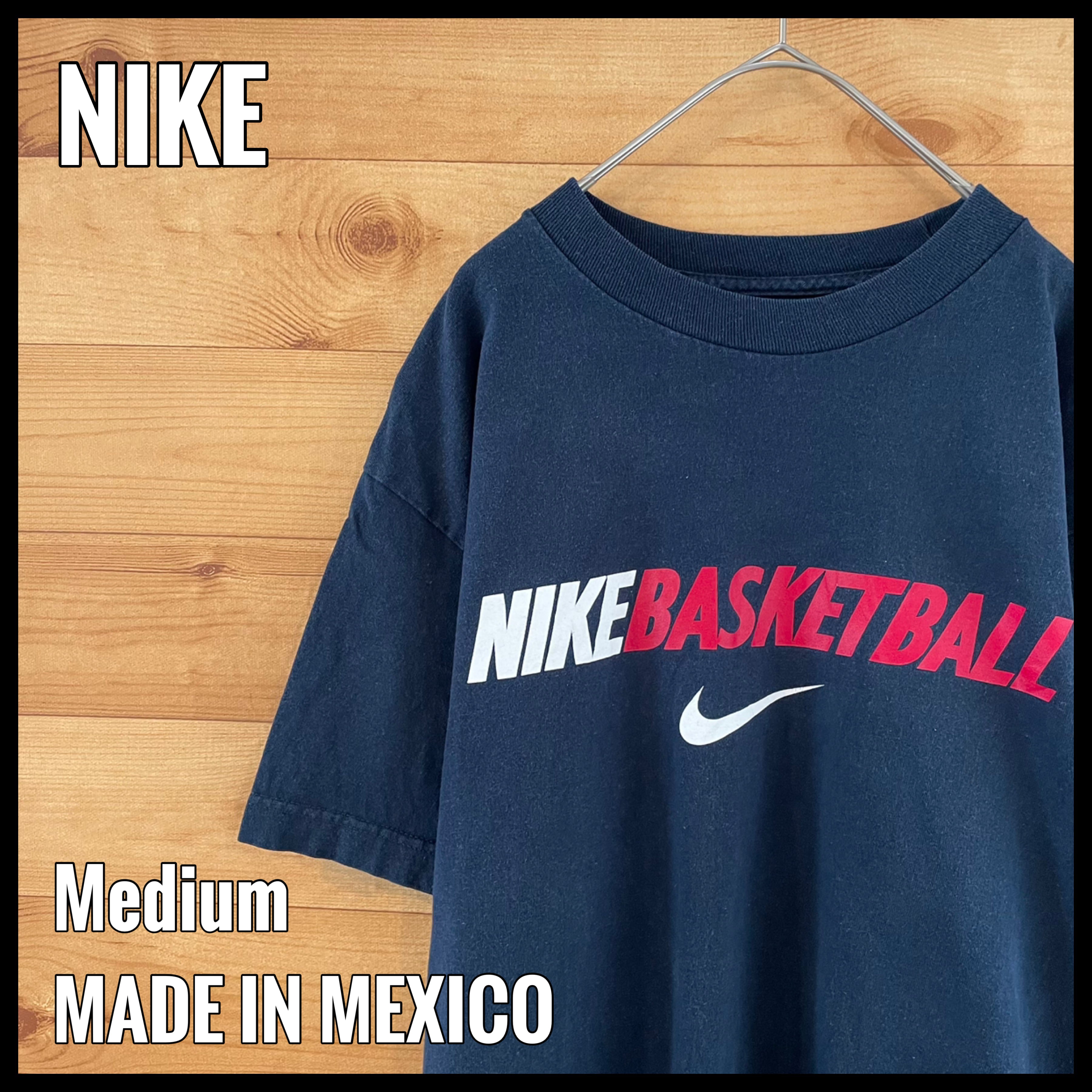 NIKE】バスケットボール Tシャツ ナイキ ロゴ スウッシュ M us古着