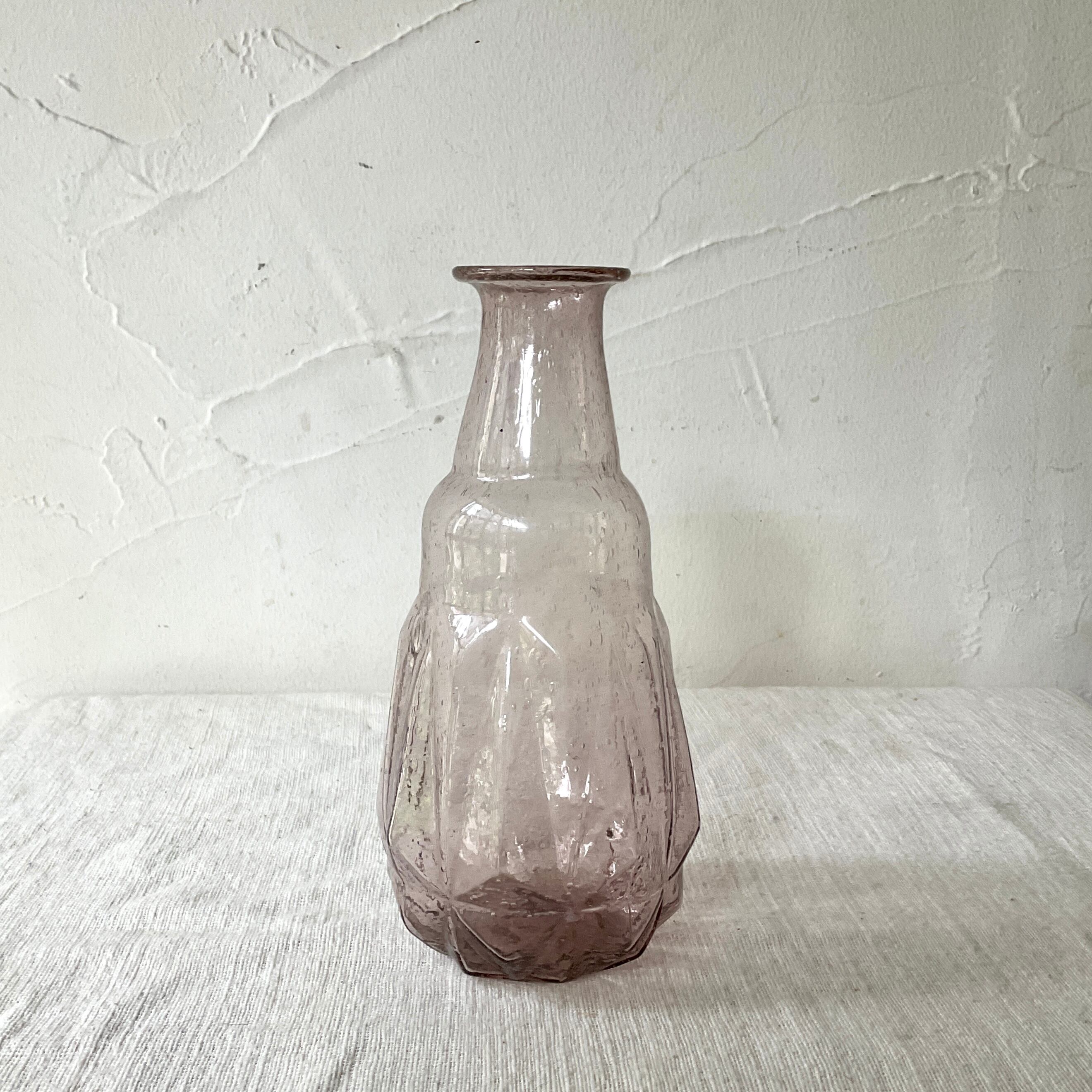 リサイクルガラスのフラワーベース