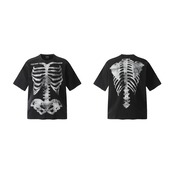 VINTAGE ストリート スケルトン Tシャツ T1686