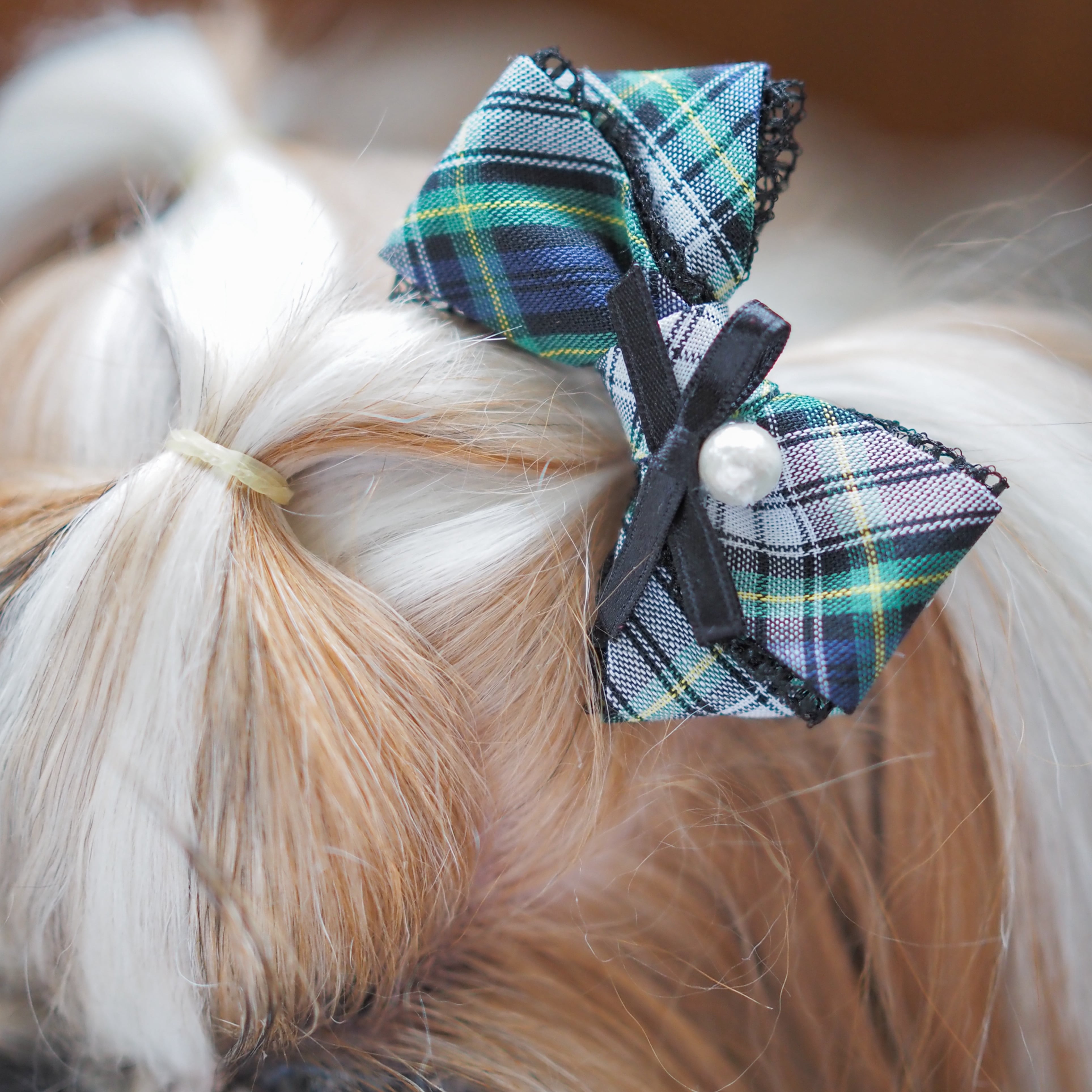 No.793 ファブリックタータンチェックリボン | montresor