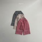 "ご予約" Piping Check Pants