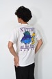 90s USA製 "魚" print T-shirt