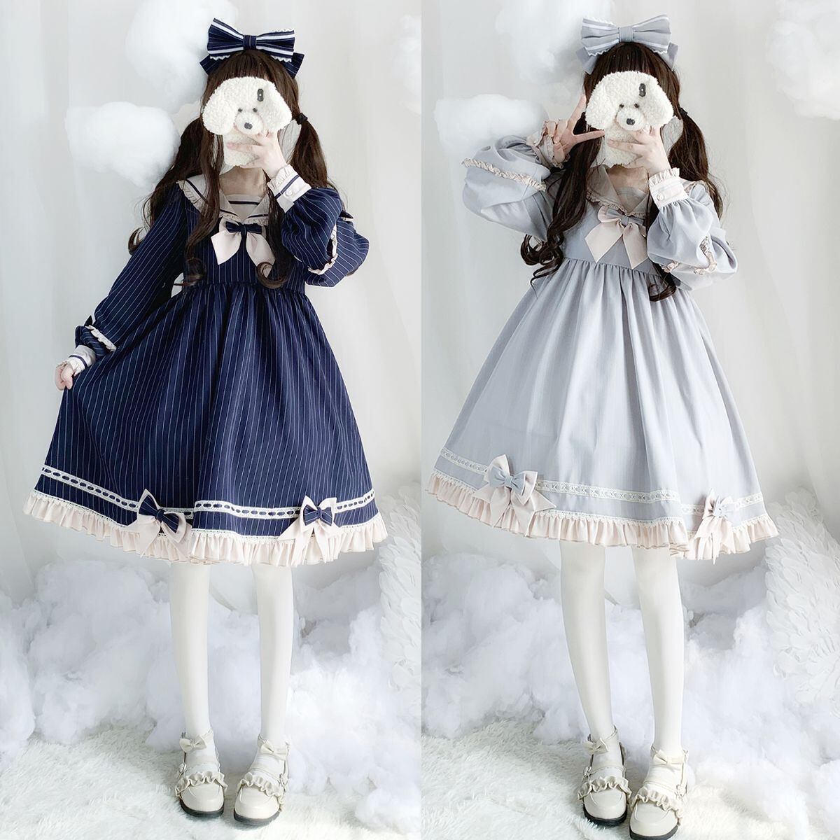 セーラー襟ロリータワンピース | Maiden 