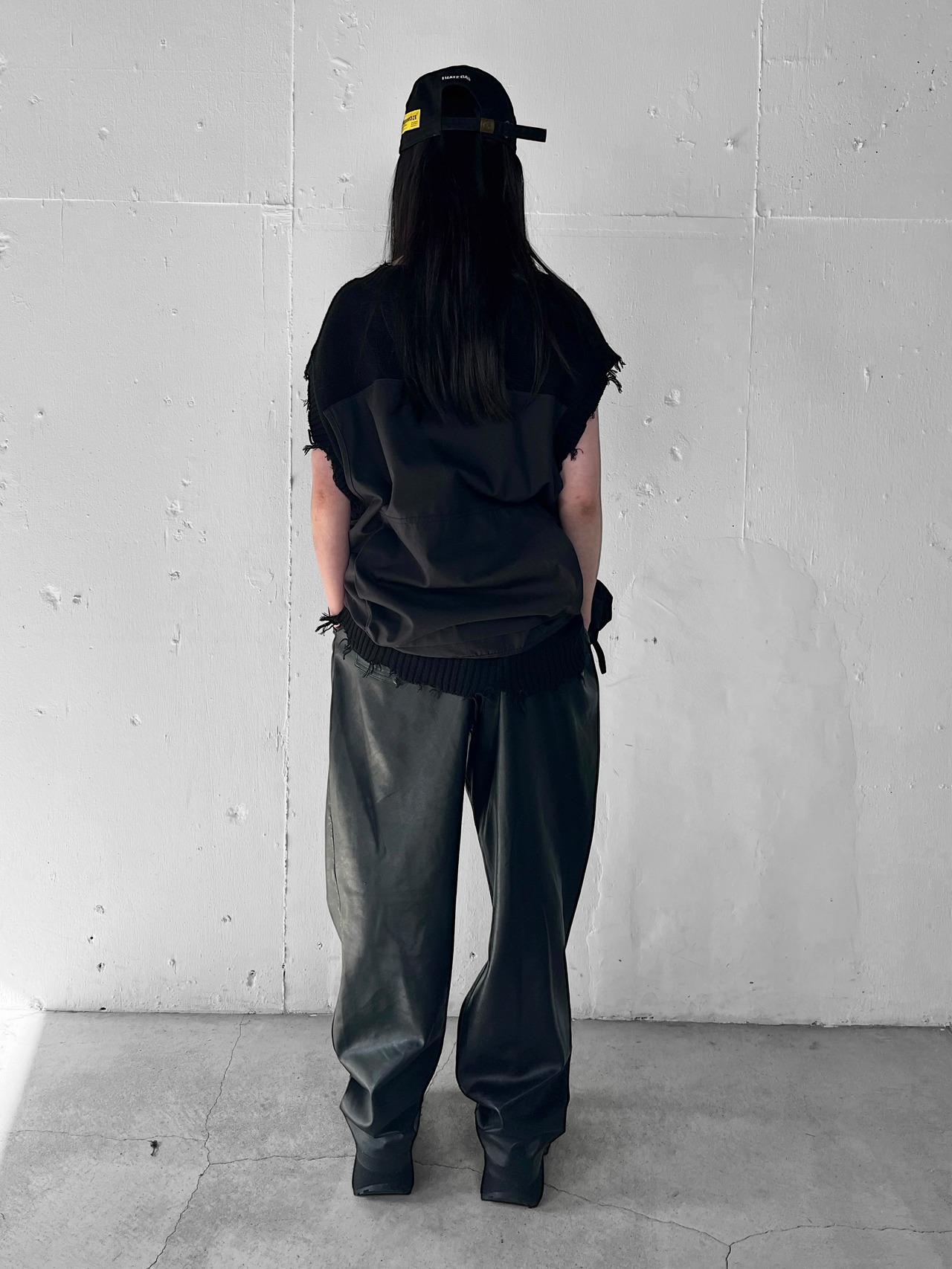 "再構築" Grange Knit×Vintage Fisher Docking Gilet - 8