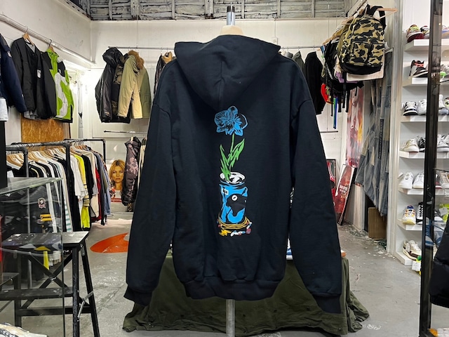 RARE PANTHER × WASTED YOUTH HOODIE BLACK 453009