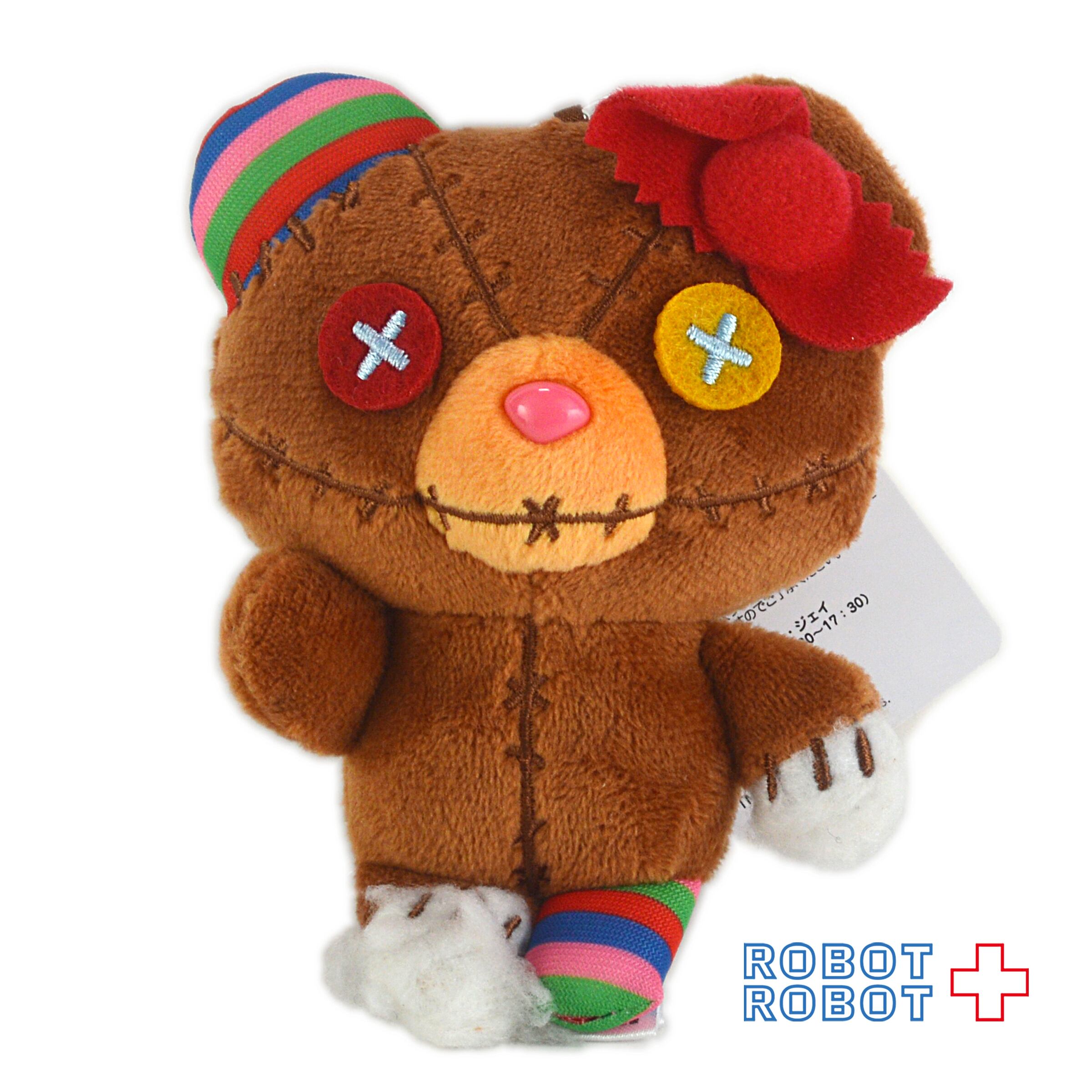 ハローキティ×チャッキー ぬいぐるみキーチェーン クマのぬいぐるみ 