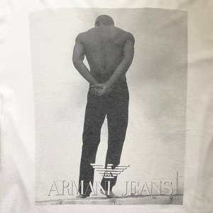 vintage ARMANI JEANS photo print tee