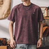 ワンポイント刺繍Tシャツ A4289