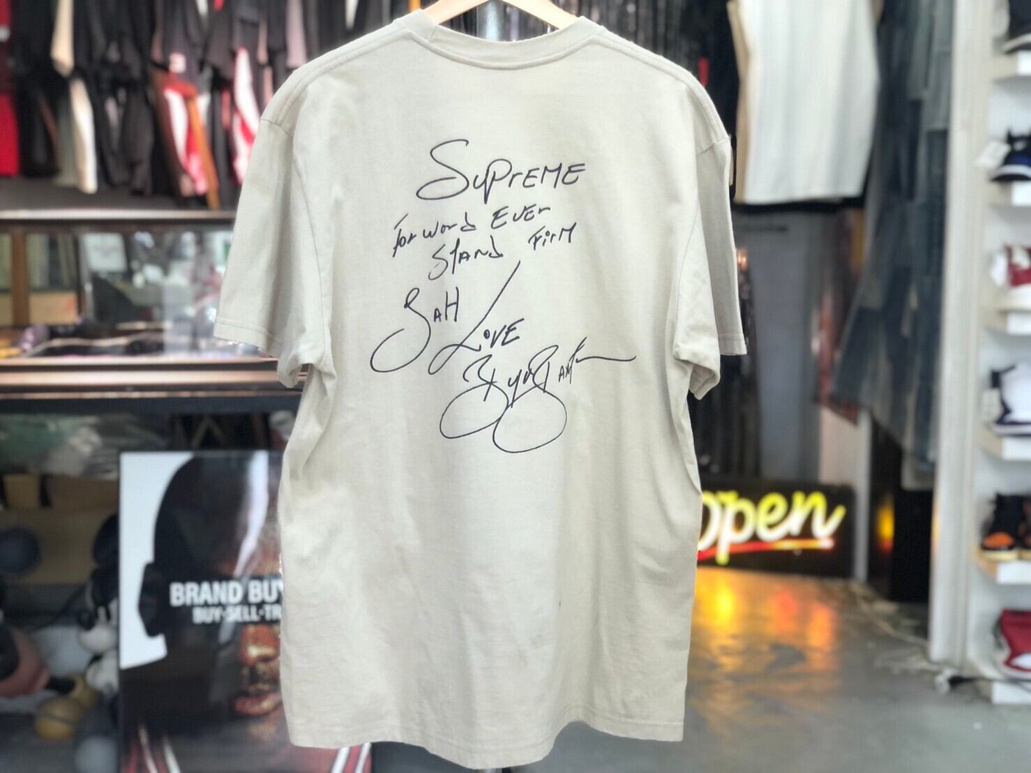 Supreme Buju Banton Tee XL Clayメンズ