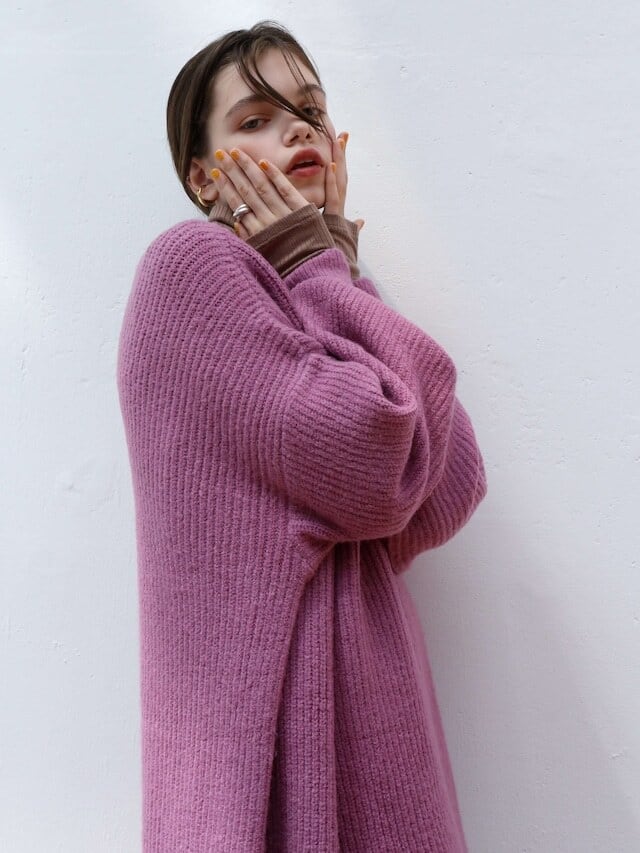 asymmetry volume knit onepiece | Katrin TOKYO