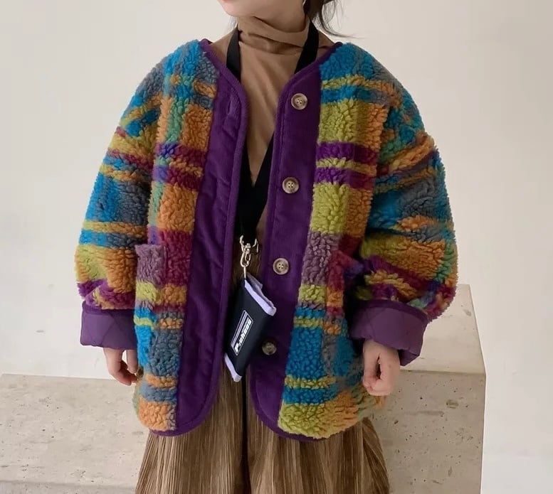 Beau LOves ボアジャケット キッズサイズ　10／11 インポート Beau LOves ボアジャケット キッズサイズ 10／11 インポート Beau