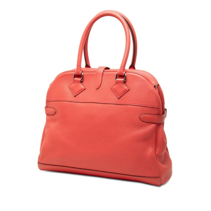 エルメス HERMES アトラス35 ハンドバッグ トリヨンクレマンス 赤茶 エルメス アトラス35 ハンドバッグ レッド系 シルバー金具 トリヨン