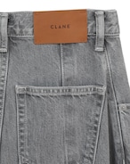 CLANE COCOON BULKY DENIM PANTS