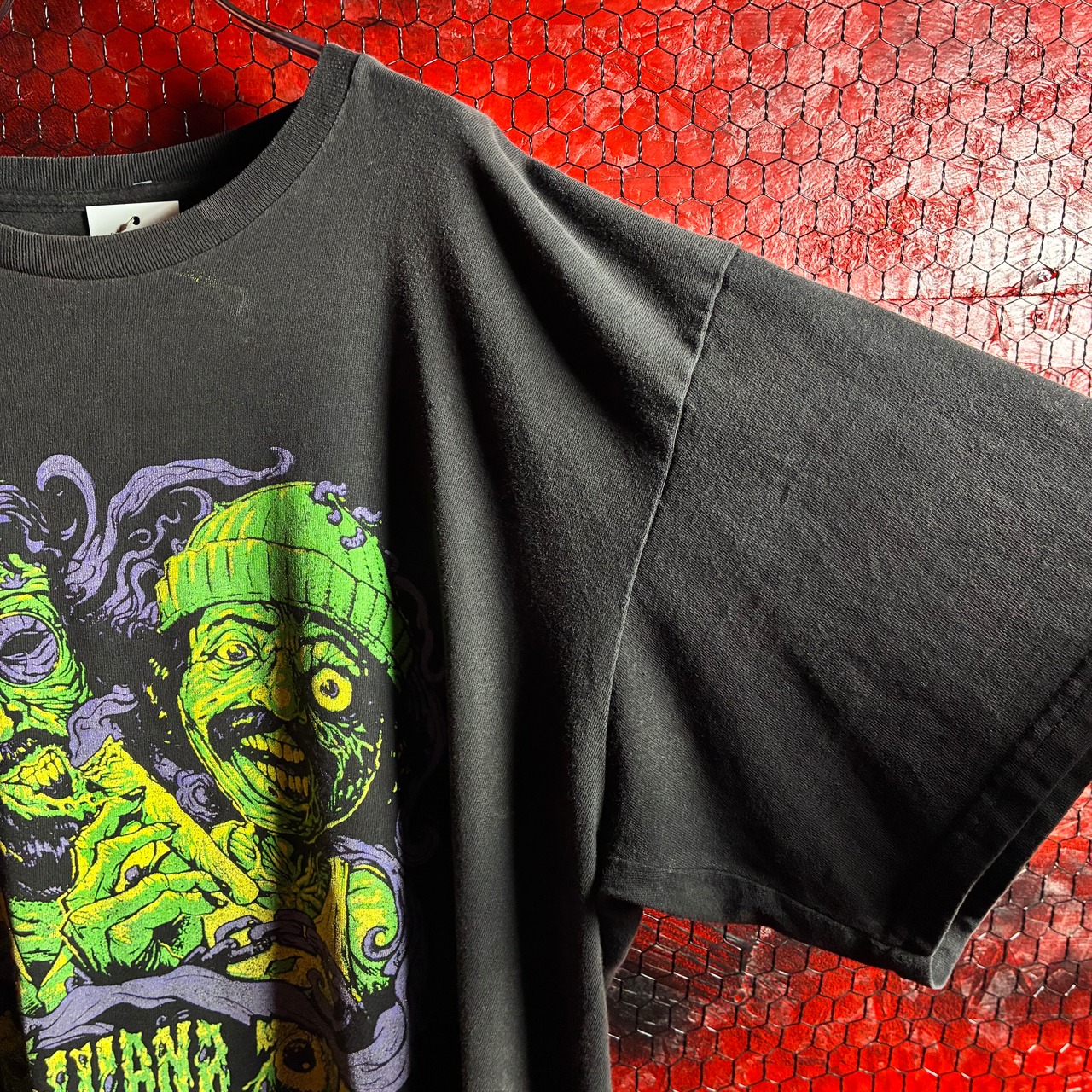 Cheech & Chong ブリブリグラフィックTシャツ チーチアンドチョン