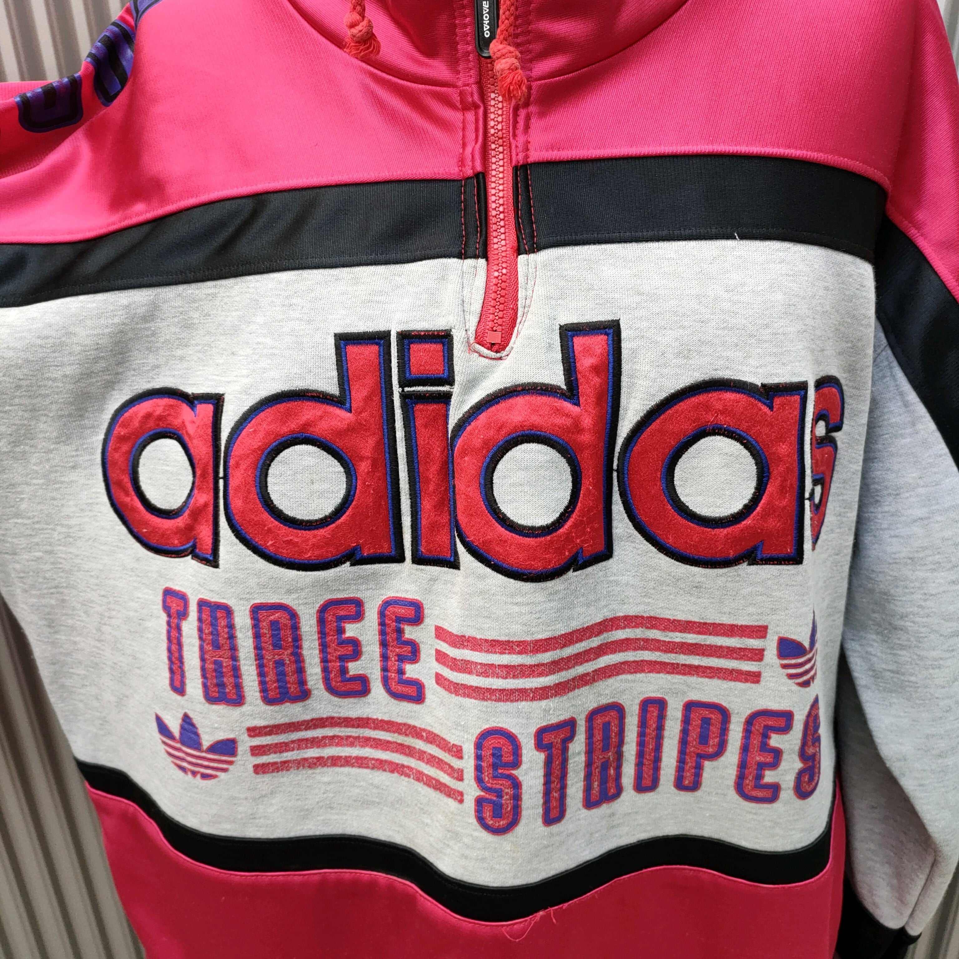 vintage 90s adidas デサント製 スウェット