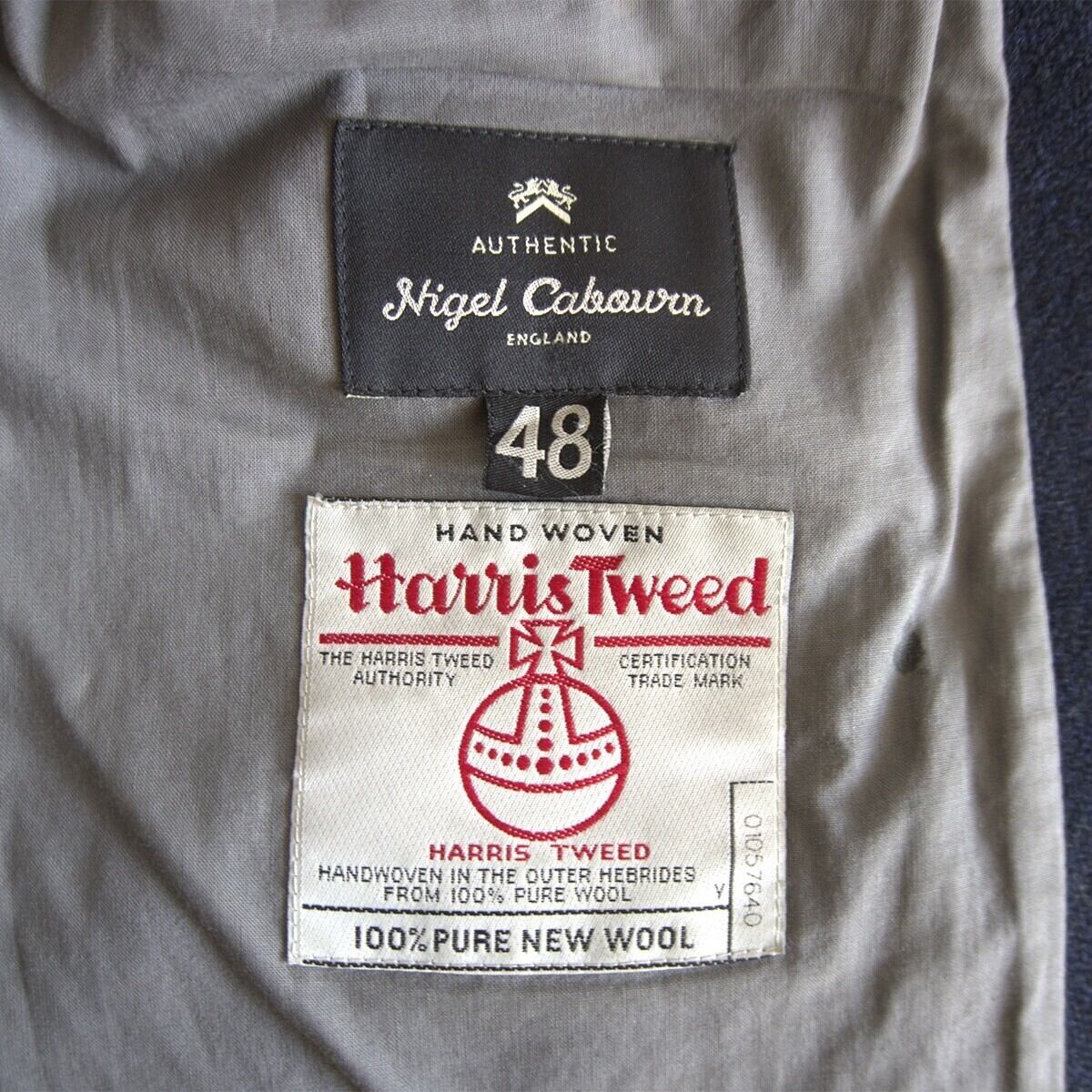 雰囲気抜群】 NIGEL CABOURN【MALLORY JACKET Harris Tweed×Ventile