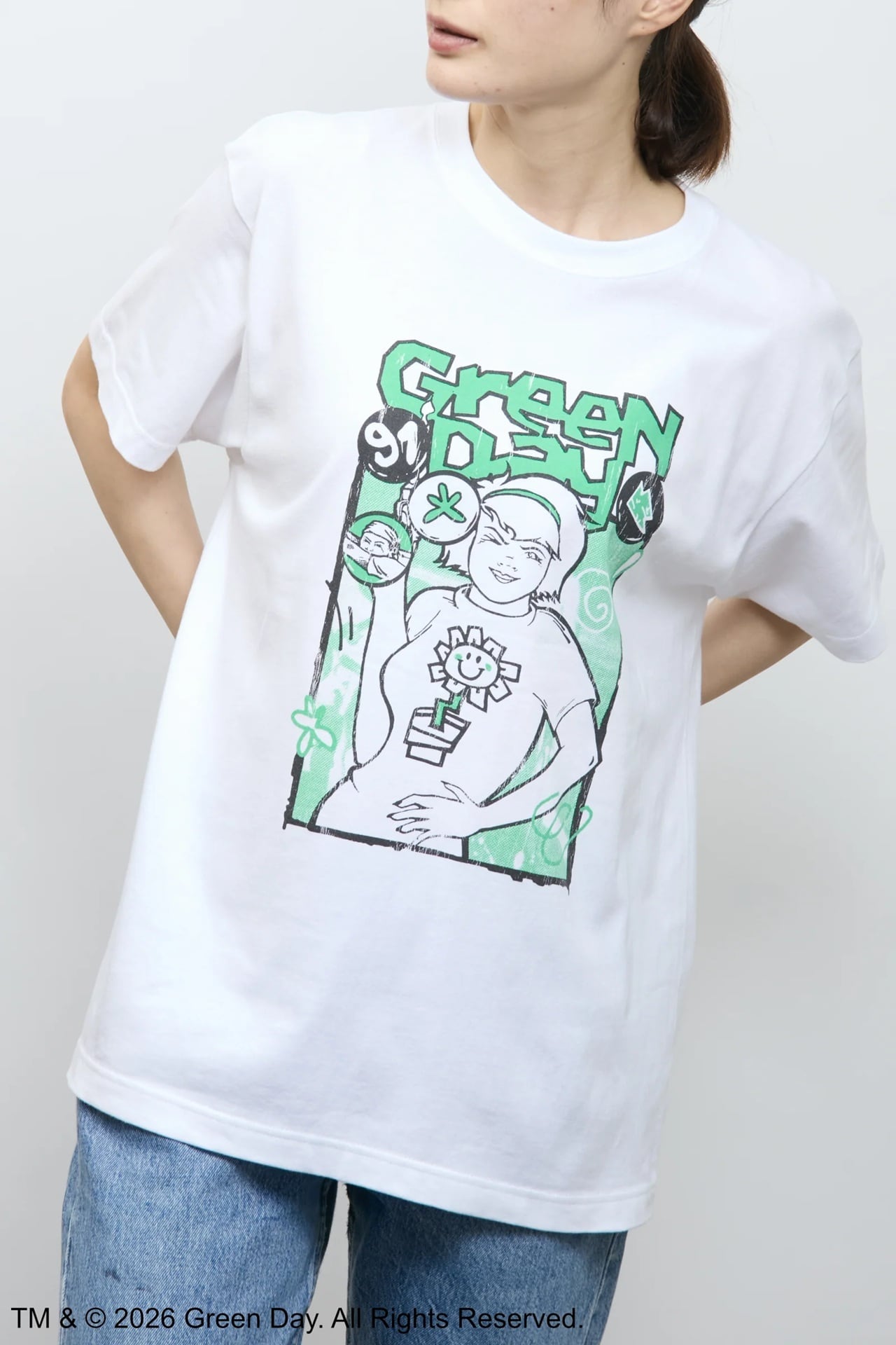 GOOD ROCK SPEED】 GREEN DAY “Kerplunk!” Front & Back Graphic T