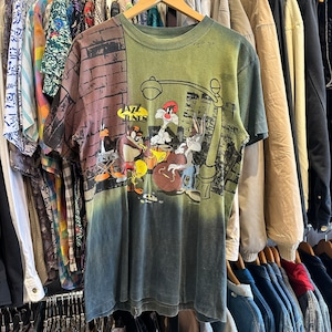 1990s LOONY TUNES JAZZ TUNES S/S TEE