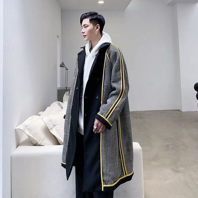 予約販売】ロングコート チェスターコート リバーシブル アウター