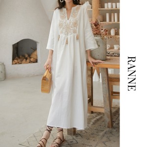 Embroidered Grace Dress　a0175