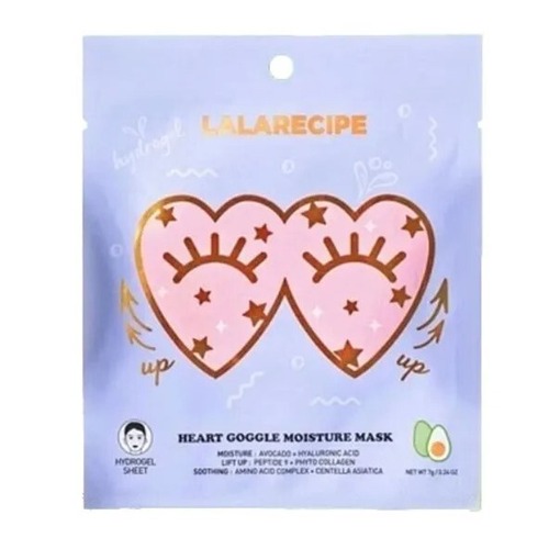 【j0002-1】[LALARECIPE] 1枚 ララレシピ ハートゴーグルマスク (モイスチャー) Heart Goggle Mask ( Moisture )