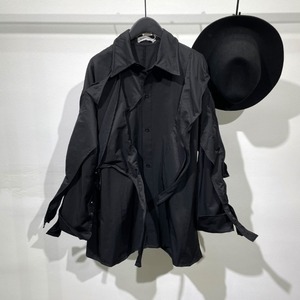 Irregular Stitching Long Sleeve Shirt