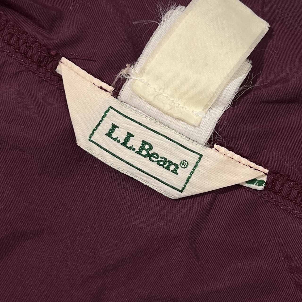 80s L.L.Bean エルエルビーン アノラックパーカー M/パープル系 レディース ビンテージ