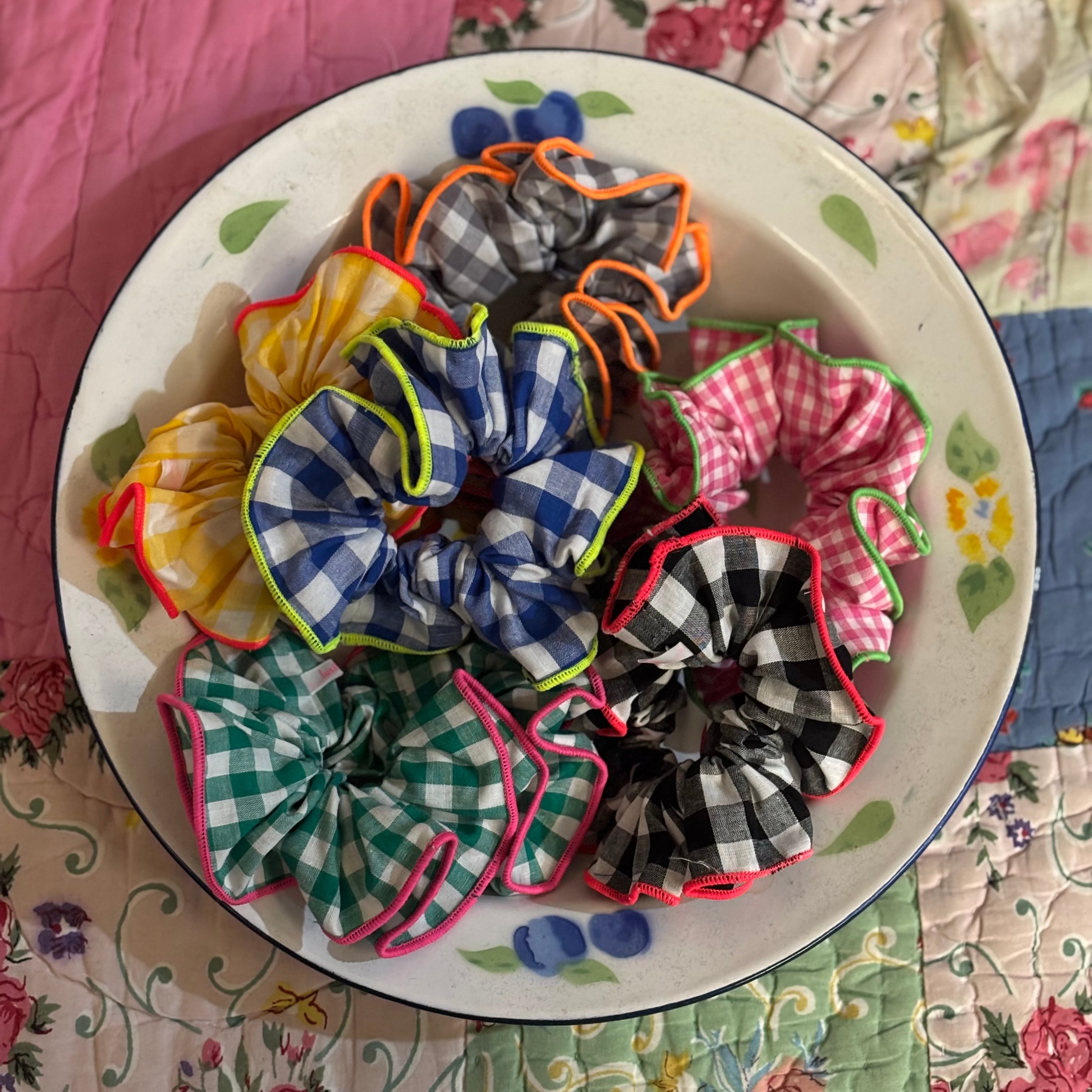 LIBERTY x checkered Chouchou SET | lusikka online shop