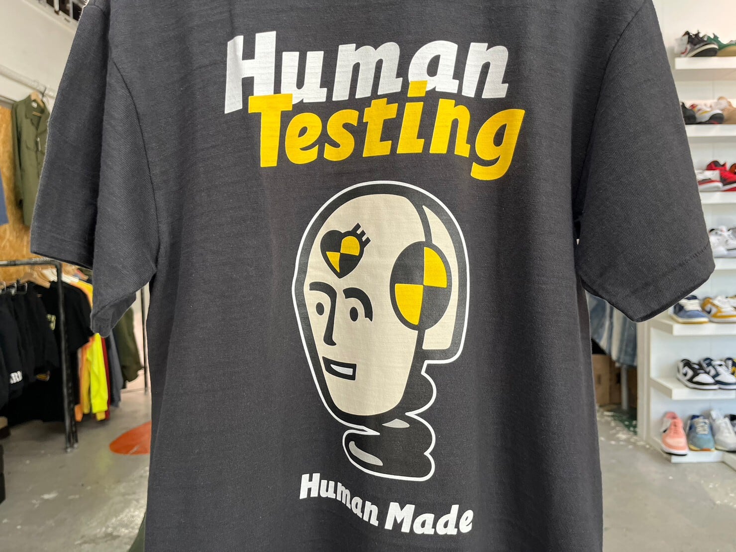 HUMAN TESTIMG TEE (WHITE)
