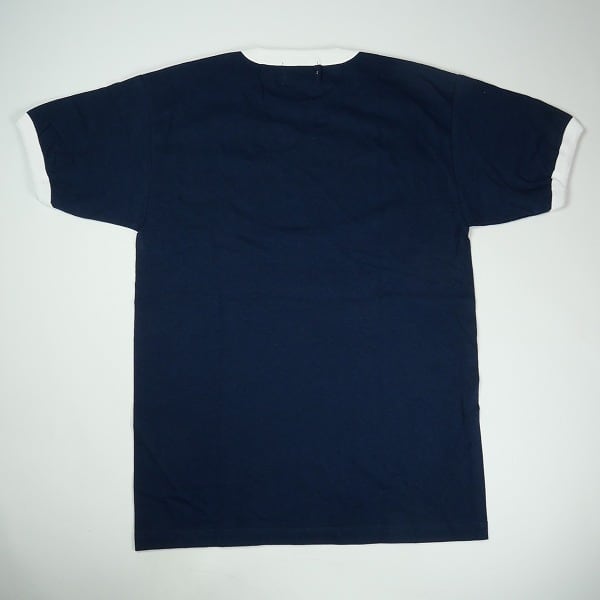 Size【M】 TENDERLOIN テンダーロイン TRIM TEE NAVY リンガーTシャツ