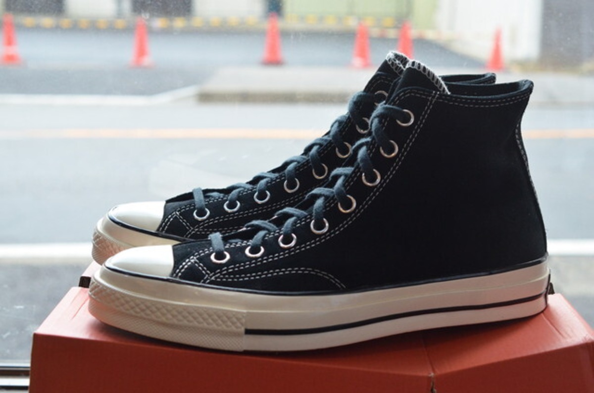 CONVERSE CT70 HI BLACK SUEDE | goodbadstore