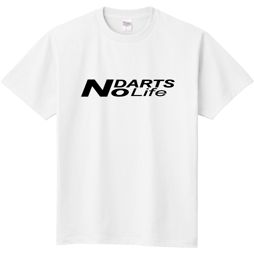 ダーツTシャツ／ショップロゴ黒／表のみ | nx1ax5