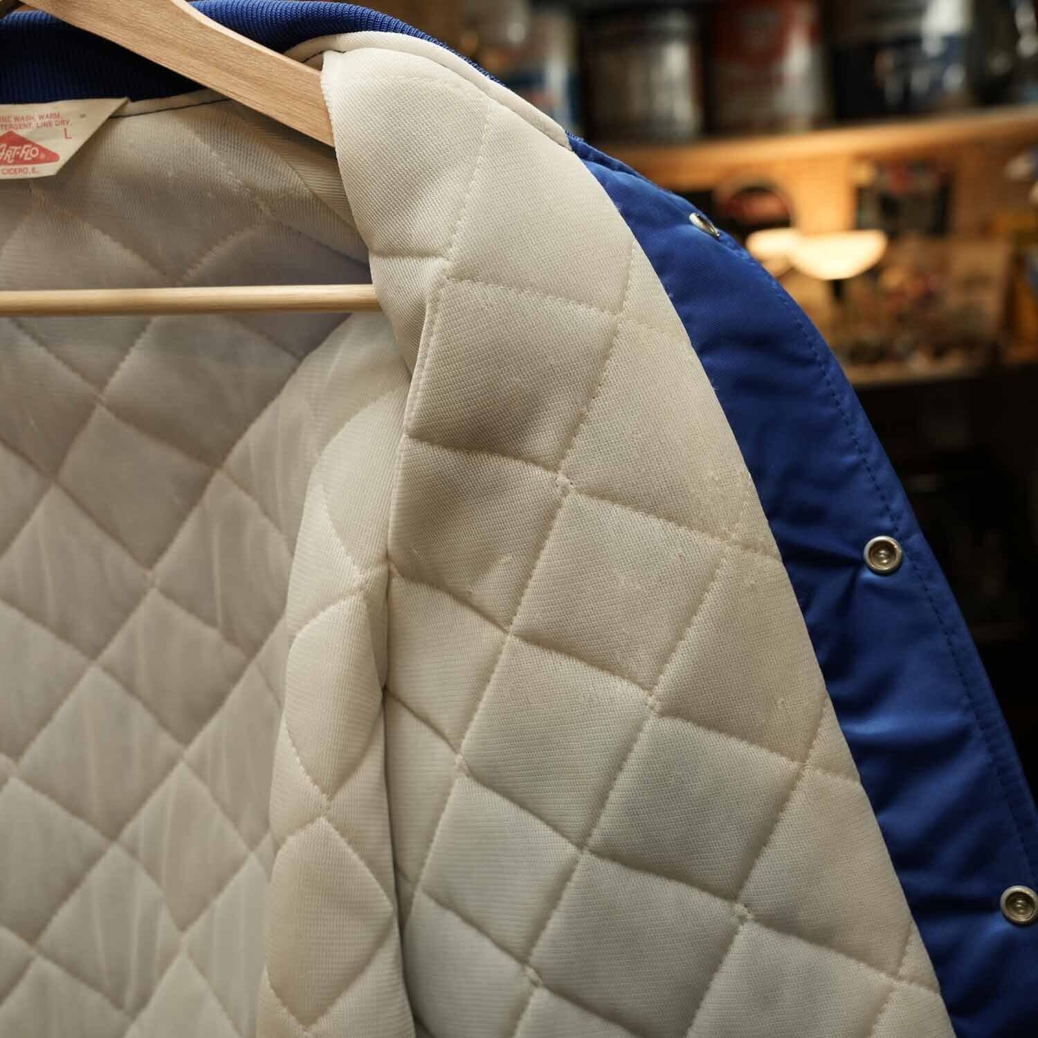 Chicago Cubs シカゴ・カブス ナイロンスタジャン メンズ Lサイズ 80s
