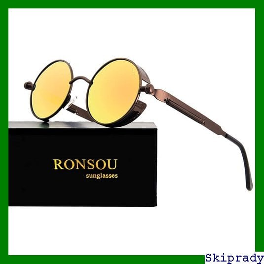 本日限定価格】 Ronsou 金属フレーム 保護 UV400 アイウェア 本日限定価格】 Ronsou 金属フレーム 保護 UV400 アイウェア