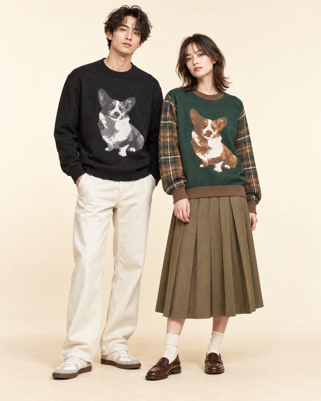 HERITAGE CORGI Knit　[T0096]
