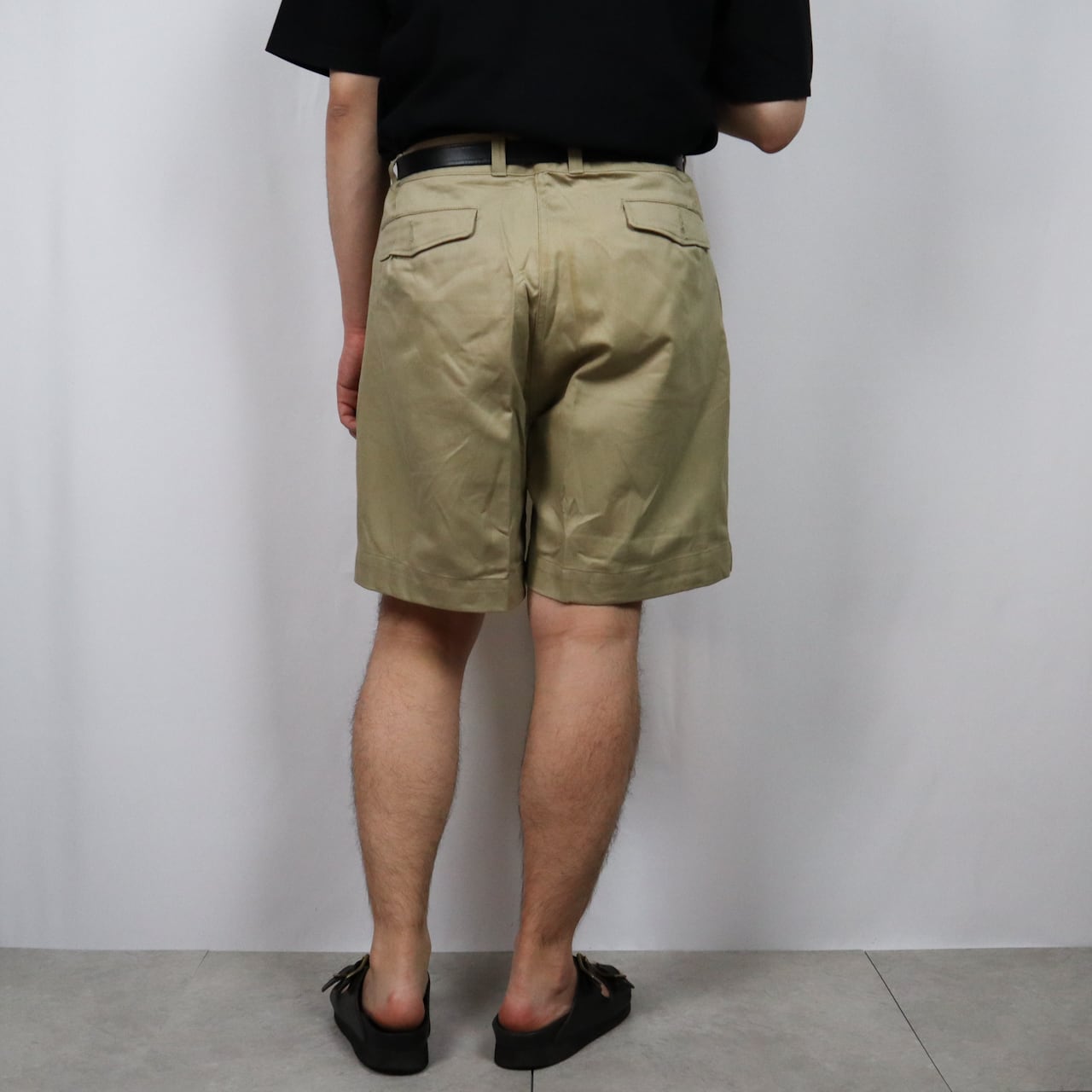 DEADSTOCK】FRENCH ARMY M-52 CHINO SHORTS フランス軍 2タック チノ