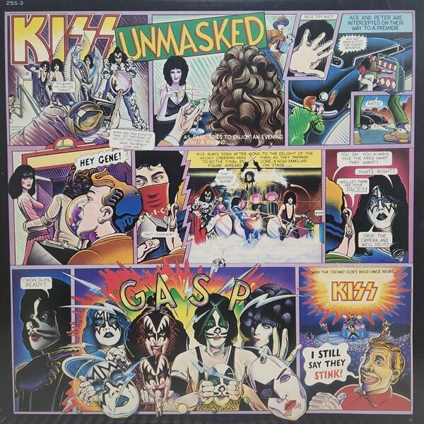 Kiss / Unmasked [25S-3] - 画像1